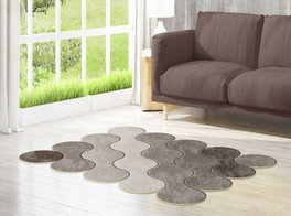 Conceptum Eugene V3 - 4665 - 1 Alfombra de Pasillo Marrón 80 x 150 cm